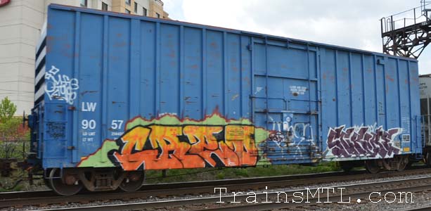 Car/wagon LW9057 tight side / coté droit